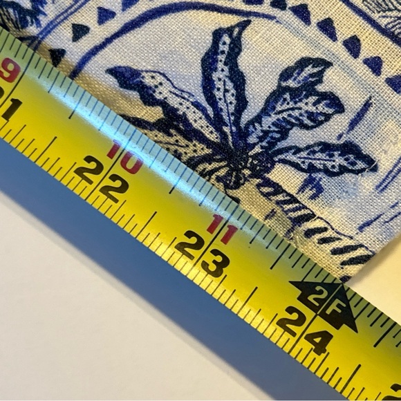 C&C California Women’s 100 % Linen Relaxed Wide Leg Crop Pant Size Large BOHO - Picture 10 of 11